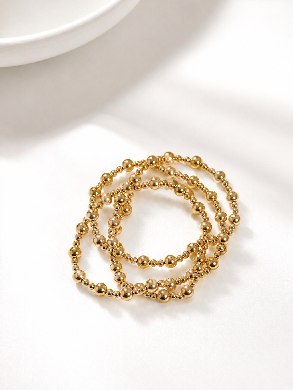 Golden Bead Bracelet