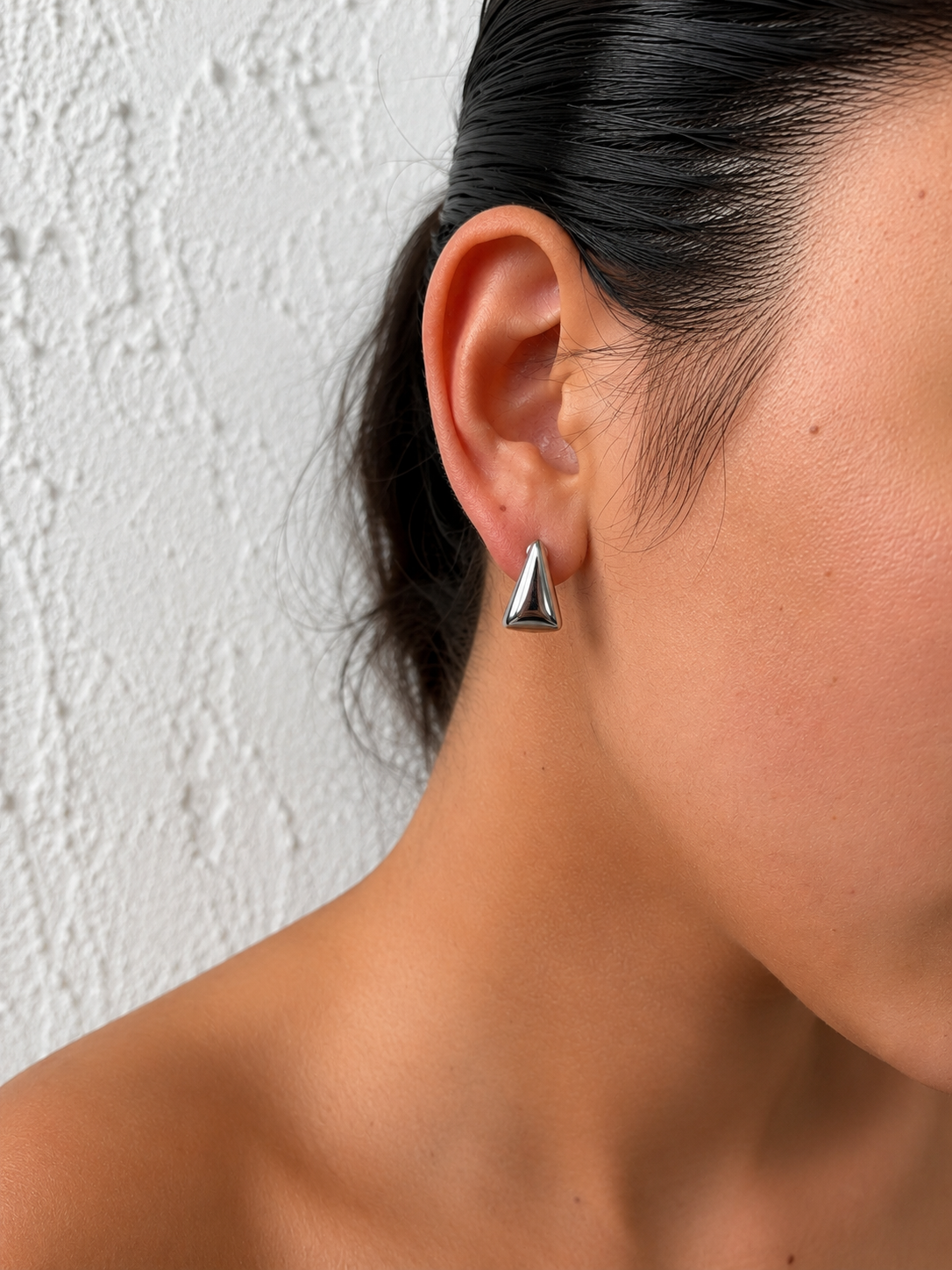 Triangle Stud Earrings