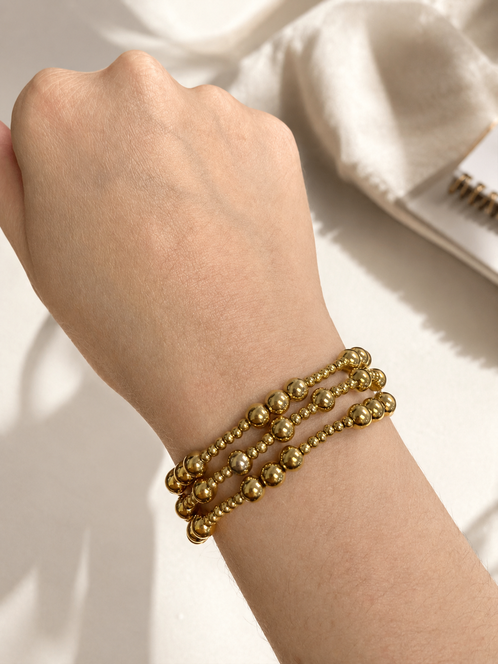 Golden Bead Bracelet
