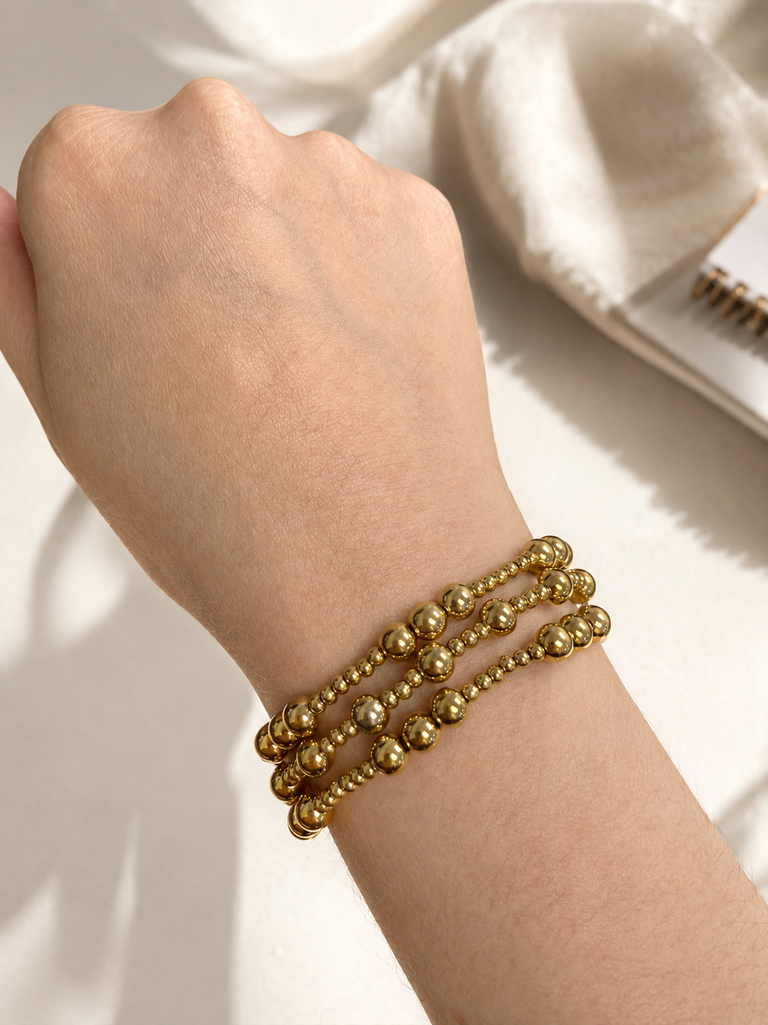 Golden Bead Bracelet